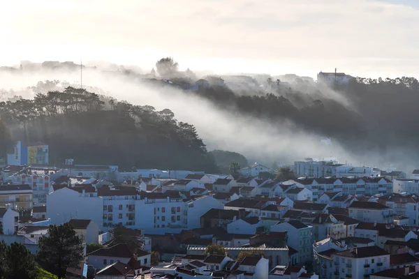ナザレ ポルトガルの朝 — ストック写真