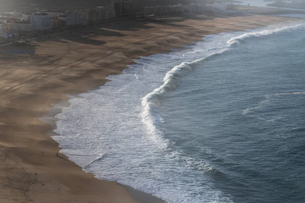 God Morgen Nazare Portugal – stockfoto