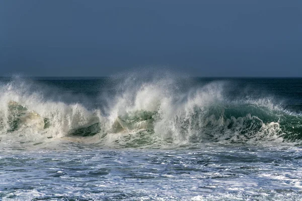 Atlantic Ocean Coast Next Nazare Portugal — Stock Photo, Image