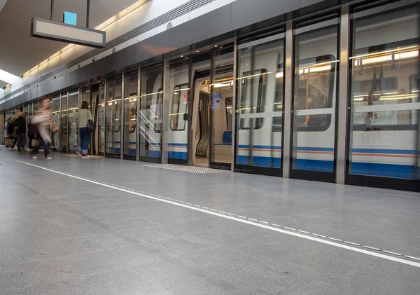 Brescia Metrostation Italien — Stockfoto