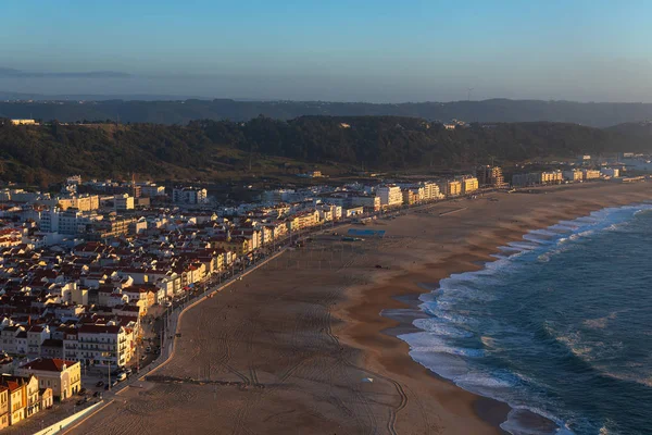Nazare City Evening Time Portugal — Stock Photo, Image