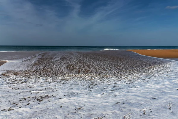 Costa Atlantica Vicino Nazare Portogallo — Foto Stock