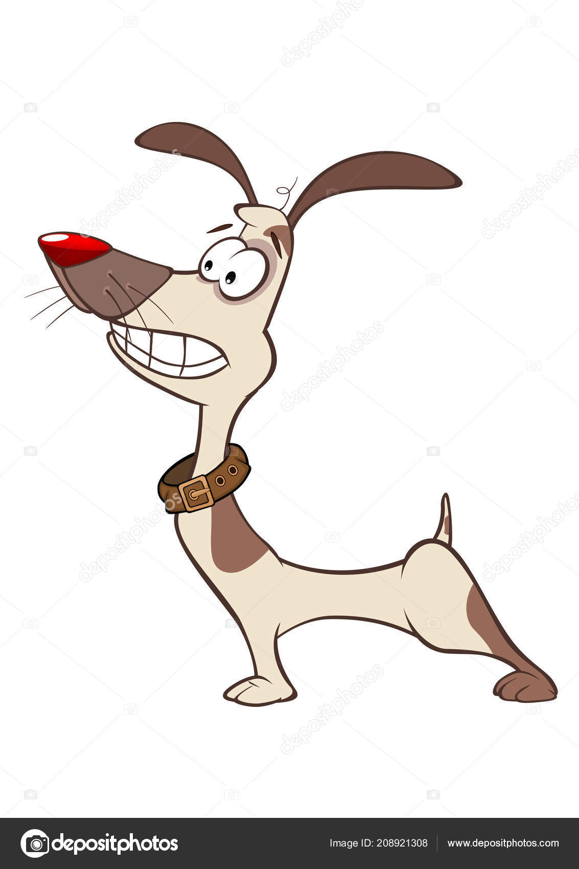 Une Personne Avec Un Chien De Chasse Image Vectorielle