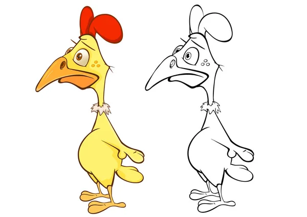 Set of Cartoon chickens Stock Vector Image by ©liusaart #69633143