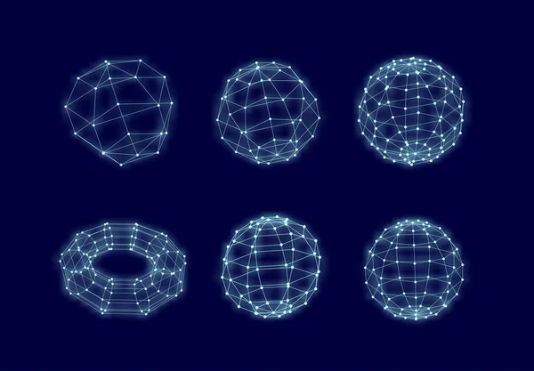 Абстрактное Сетевое Соединение Технологический Фон Черном — стоковое фото