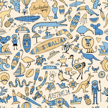 Avustralya simgeler kümesi, kroki tasarımınız için