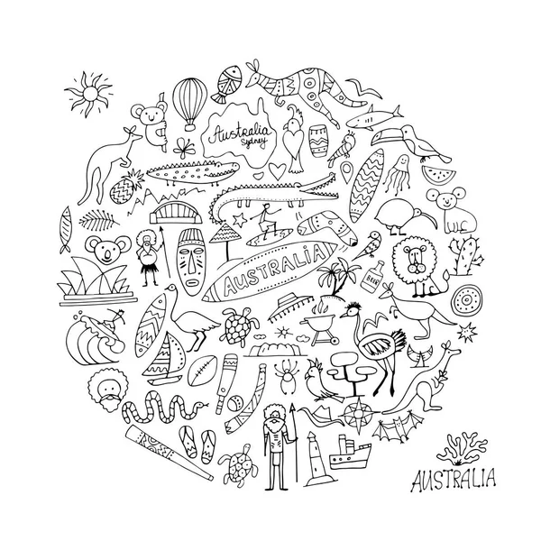 Avustralya simgeler kümesi, kroki tasarımınız için