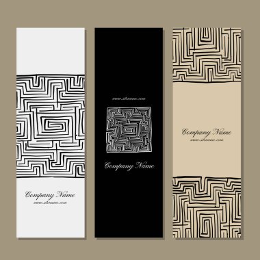 Afiş tasarımı, Labirent Meydanı