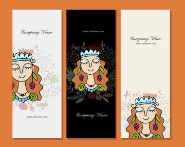 Afiş tasarımı, çiçek peri