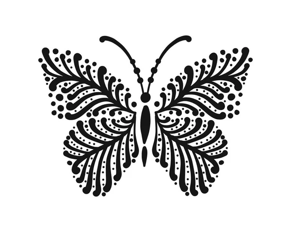 디자인에 대 한 화려한 나비 — 스톡 벡터