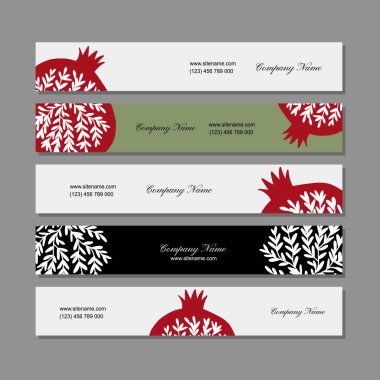 Afiş tasarımı, nar arka plan