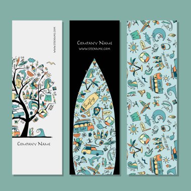 Sörf Okulu, banner tasarım