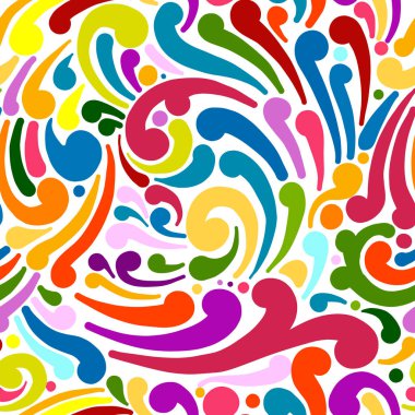 Tasarımınız için soyut girdap seamless modeli