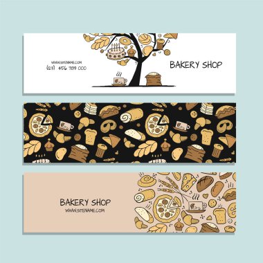 Afiş tasarım, fırın şirketi için fikir