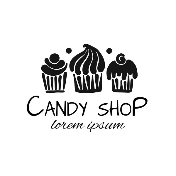 Tasarımınız için candy shop konsepti — Stok Vektör