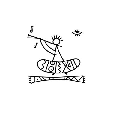 Tasarımınız için halk etnik dans