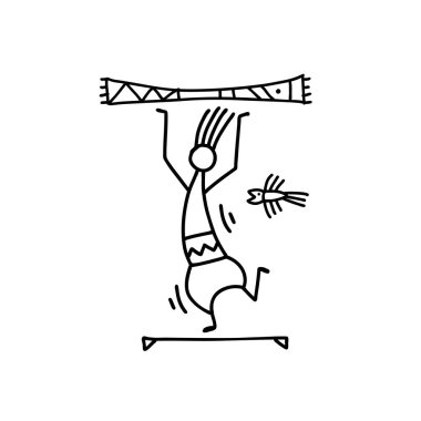 Tasarımınız için halk etnik dans