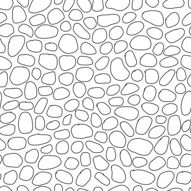 Çakıl taşı arka plan, tasarımınız için seamless modeli