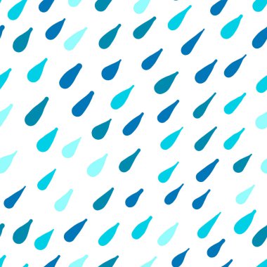 Tasarımınız için yağmur, kusursuz desen