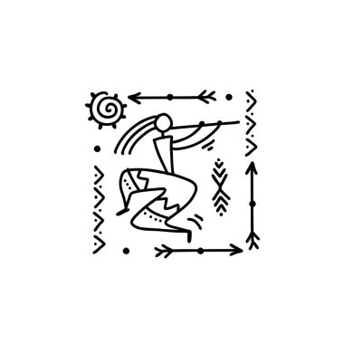 Tasarımınız için halk etnik dans