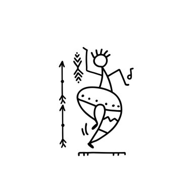 Tasarımınız için halk etnik dans