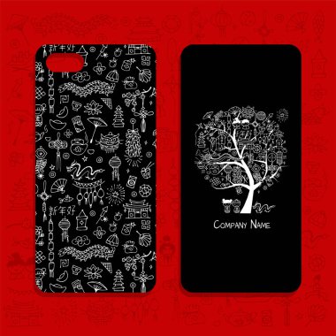 Cep telefonu kapağı tasarımı, Çin tarzı