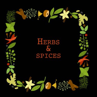 Metninizden örnekle baharatlı arkaplan tasarımı