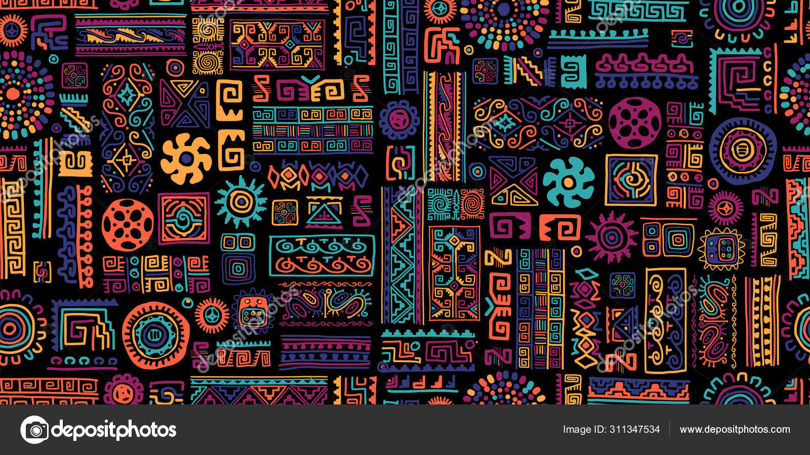 Download Mexican Stylized Poster Wallpaper  Wallpaperscom