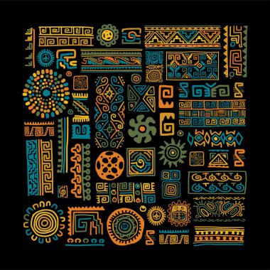 Tasarımınız için etnik el yapımı süs