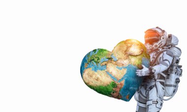 Uzay adamı taşımak büyük gezegen. Karışık teknik