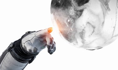 Benzersiz dokunmadan. Karışık teknik