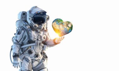 Uzay Adamı ve görevi. Karışık ortam