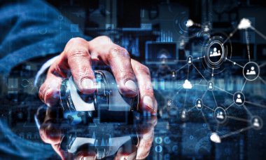 Kavram olarak elektronik iş. Karışık teknik