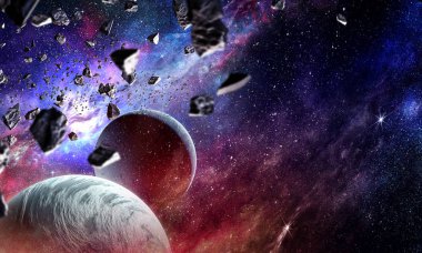 Uzay gezegenler ve Bulutsusu