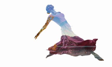 Dans tutkusu olduğunu