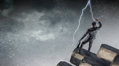 Her meydan okumak hazır. Karışık teknik