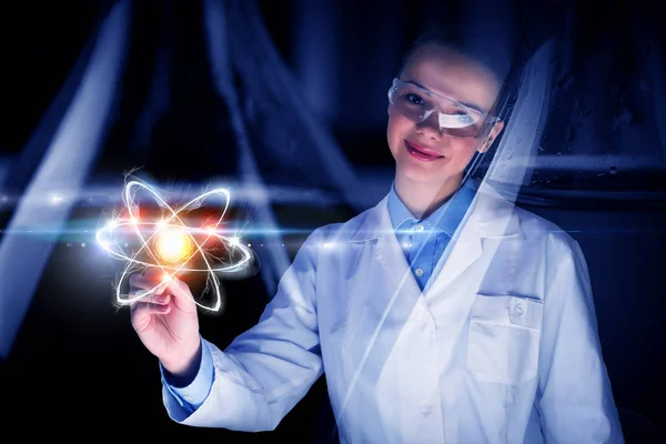 Innovative technologies in science and medicine . Mixed media — Stock Photo, Image