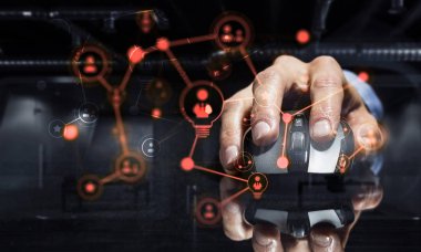 Kavram olarak elektronik iş. Karışık teknik