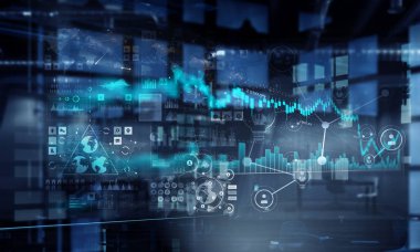 Yenilikçi teknoloji arka plan