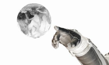 Benzersiz dokunmadan. Karışık teknik