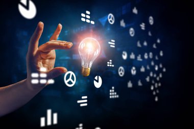 Başarı için parlak fikir