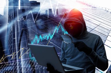 Hacker adam bilgi çalmak