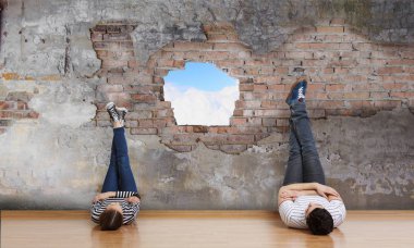 Sakin ol ve düşün. Karışık teknik