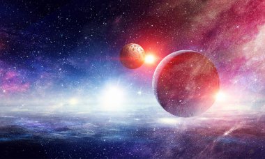 Uzay gezegenler ve Bulutsusu