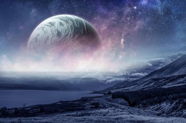 Uzay gezegenler ve doğa
