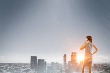 İş ağ iletişimi ve bağlantı kavramı. 3D render