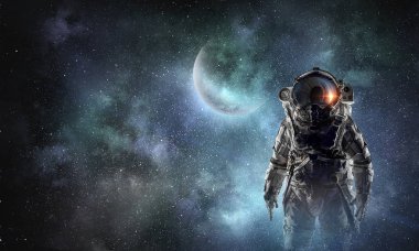 Astronot ve görevini. Karışık teknik