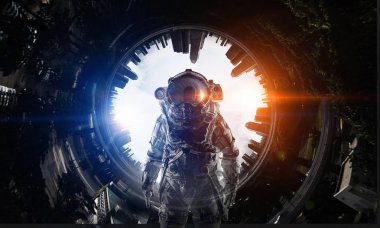 Astronot ve görevini. Karışık teknik