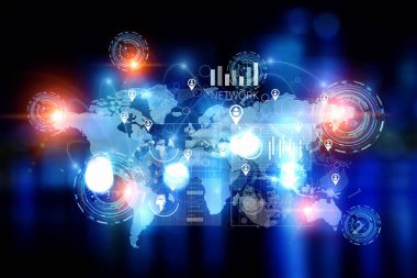 Yenilikçi teknoloji arka plan