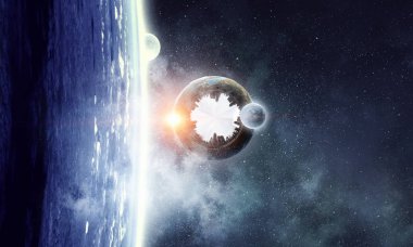 Uzay gezegenler ve Bulutsusu